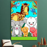 Comic Motifs Painting by Numbers